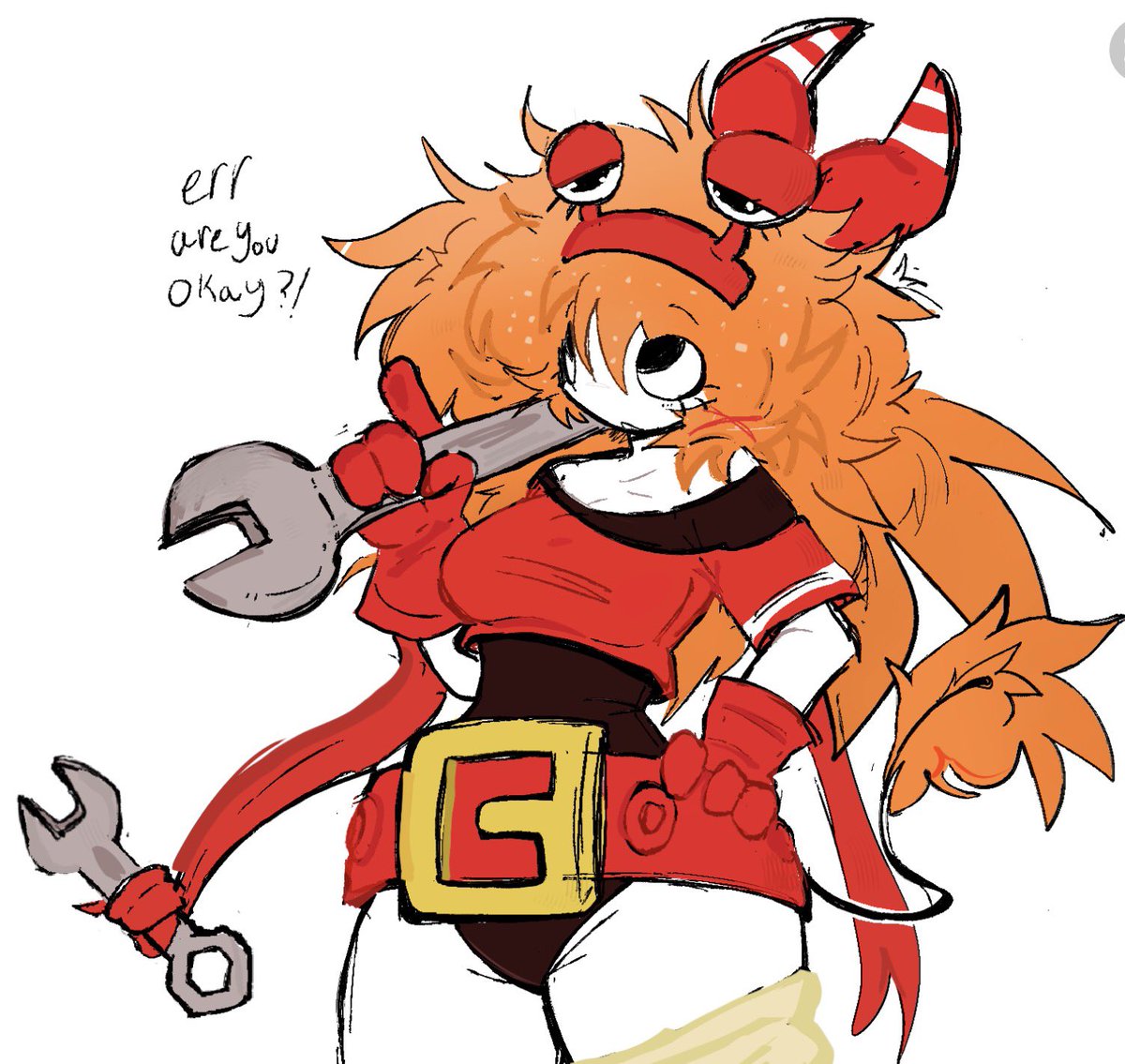 her headband is sentient