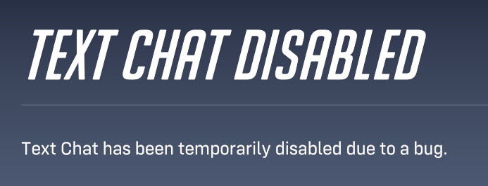 Tayo_Fox's tweet photo. @AdaTheCuteFairy @bageloverwatch nah they globally disabled it a few minutes ago https://t.co/EWgdcI155I
