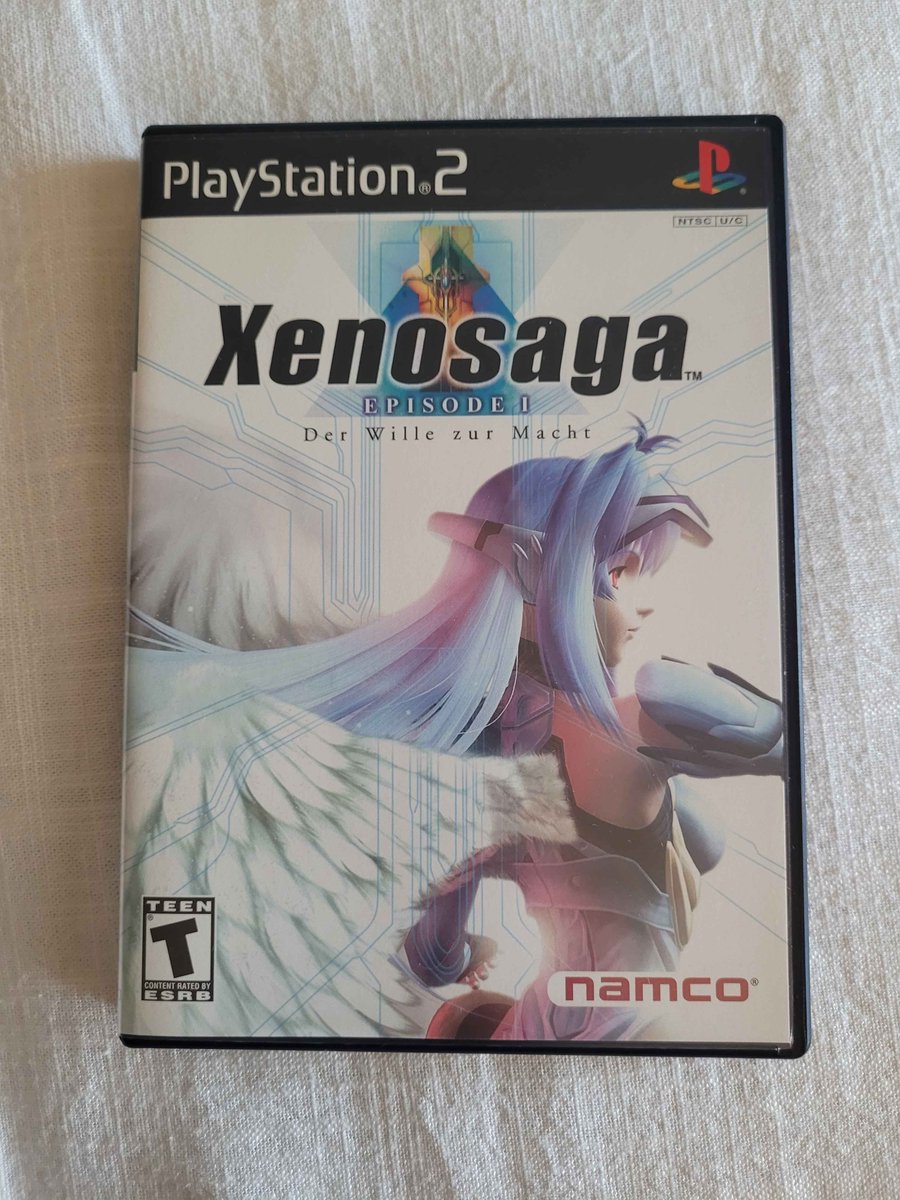 Piper_Prime's tweet photo. My wife got me Xenosaga I for my birthday! https://t.co/fGXhB4A0Ir