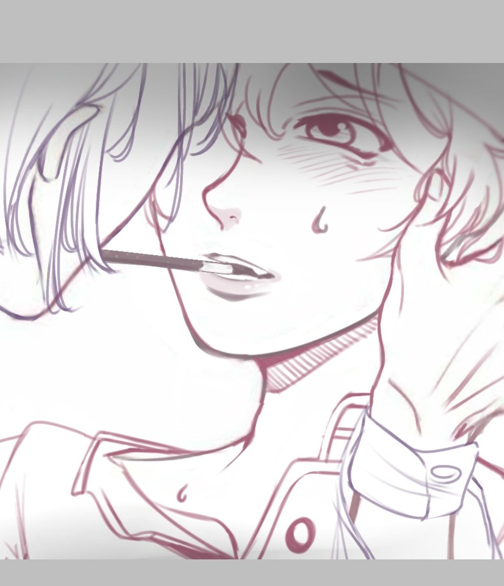 With every drawing I make he gets more and more ukeful what's happening