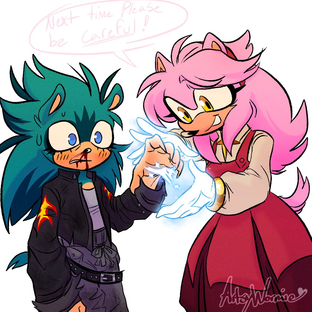 CocoaBoi4's tweet photo. Haven't done the 2 fan kids in a bit loki, here's some au doodles

#ImminentSonic #amyrose
#silvamy #silverthehedgehog https://t.co/lGdRzoQES0