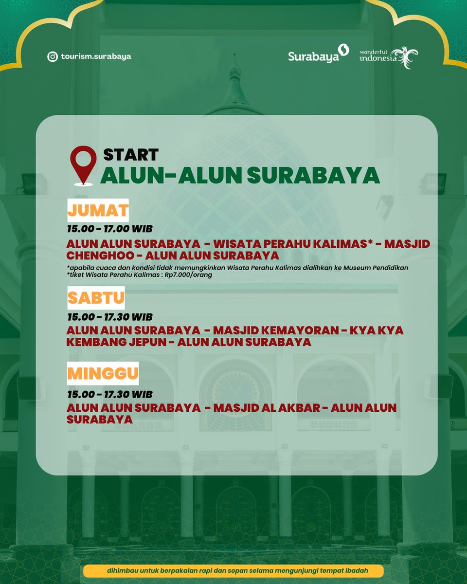 Surabaya Tourism Information Center (TIC) tweet media