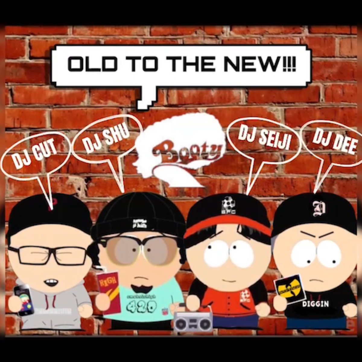 来週土曜はBOOTYで最後のOLD TO THE NEWです！
2026.03.07.(sat) OLD TO THE NEW at BOOTY 2nd Floor

special guest : DJ DEE (Voltage)

DJ SEIJI (SPC)
DJ SHU (smoke is high)
DJ CUT (homlesss)

23:00 open!