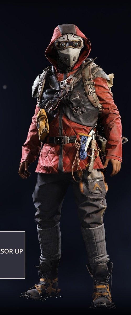 ItsPandaMann's tweet photo. @ARCRaidersGame Can this Skin have an additional feature for customization possibly in the future? The skin is dope but I'd like to see gloves being added to this skin just feels naked with bare hands imo. It would be cool to have gloves or no gloves as an option. https://t.co/hZsoUdzGmc