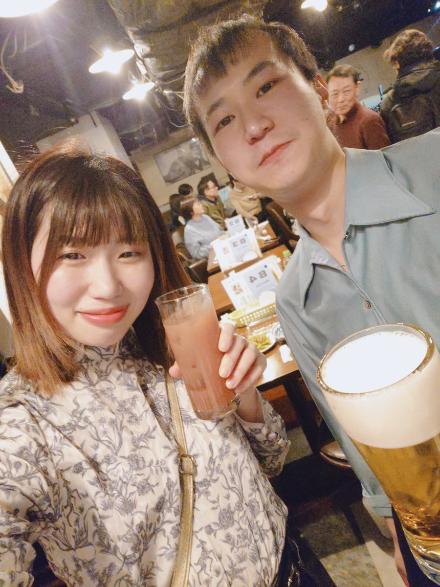 先週🎁ワンオペ続きですが在宅勤務しながら家事代行を雇い、片付いたスペースで土曜日ベビーシッターを雇い、子供達置いてココペリーナさんとトリコロールさんのLIVE見に行きました🫶気合！！💰東京遠征並のインパクト（笑）
クジでドリンクチケットが当たり石崎さんに2杯ドリンク頂きました！
幸せ♥