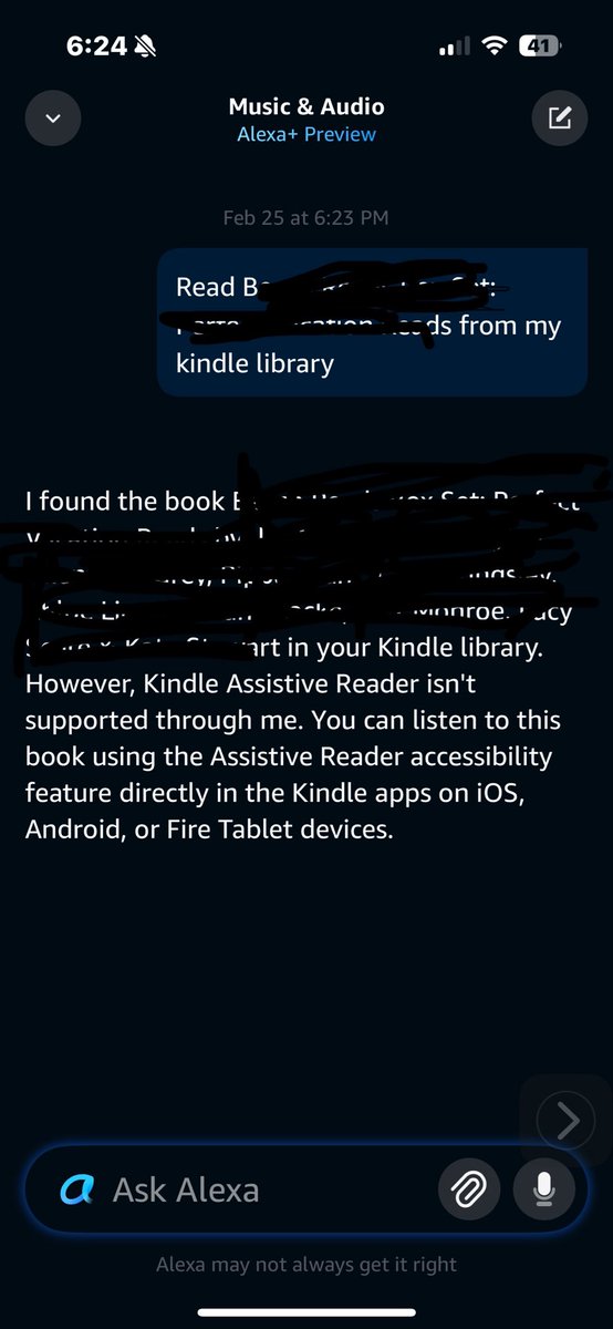 TheCPA4You's tweet photo. @amazon @AmazonAlexa @AmazonKindle @amazonkindleun1 So, now you are taking away things we want and forcing us to use things we don’t want?  🤦 Why?  @AmazonKindle this is a loss of competitiveness advantage. https://t.co/5Ay2C08PQm