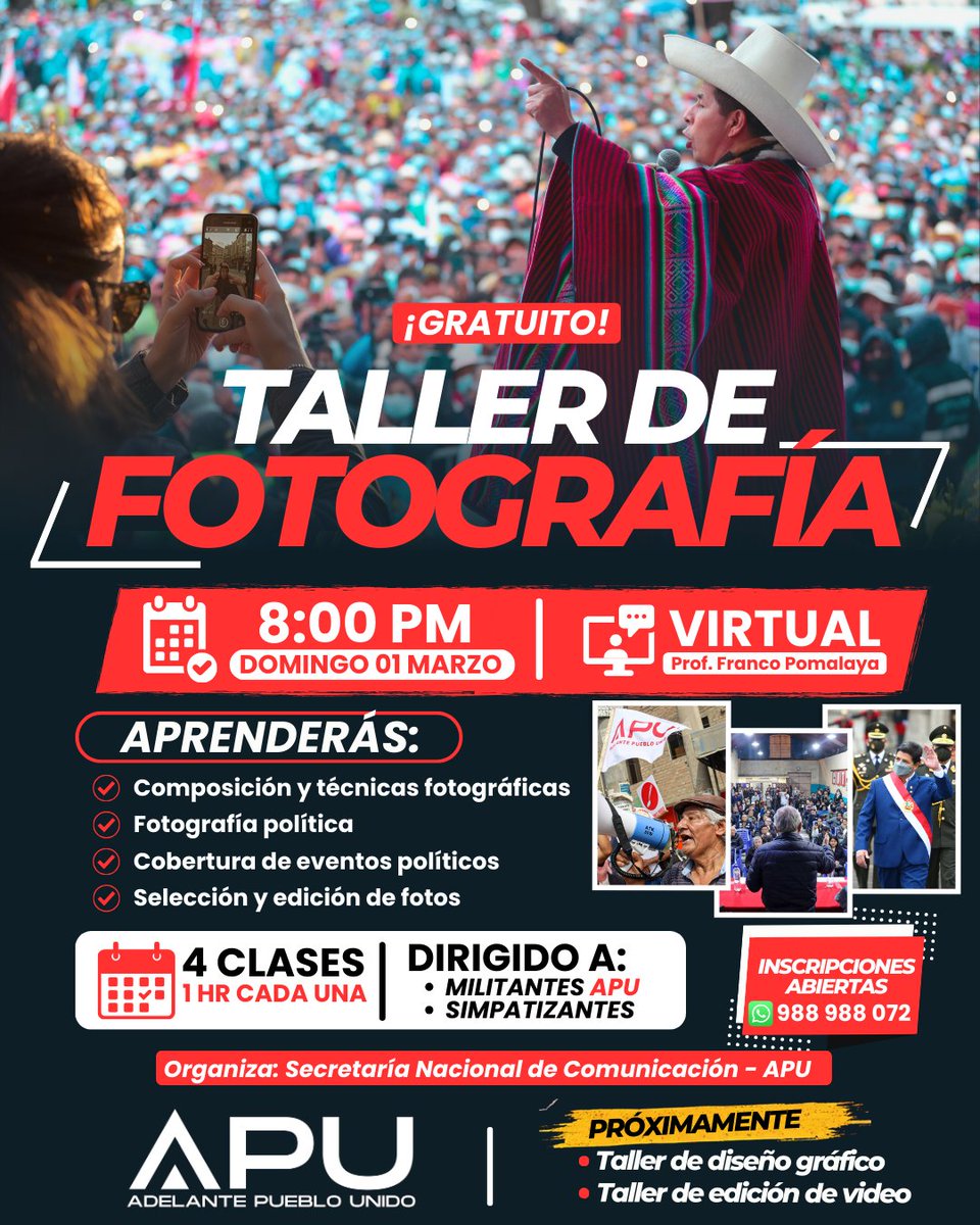 Adelante Pueblo Unido tweet media