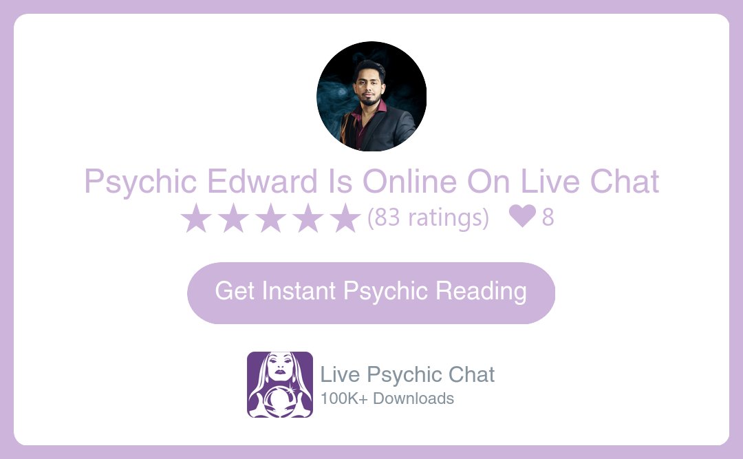livepsychicapp's tweet photo. Psychic Edward is Online on Live Chat. Get instant Psychic Reading NOW!!!  Download #livepsychicchat app https://t.co/gbjvLorZtl and get instant #psychicreading #tarotreading from #trustedpsychics. https://t.co/gYZ01Uww4r