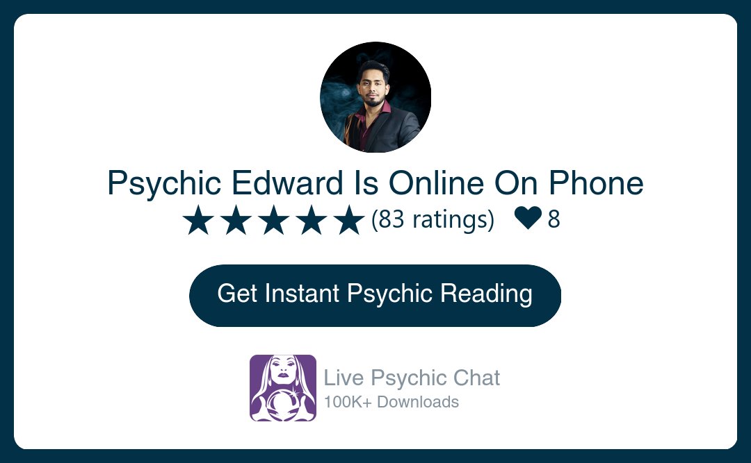 livepsychicapp's tweet photo. Psychic Edward is Online on Phone. Get instant Psychic Reading NOW!!!  Download #livepsychicchat app https://t.co/gbjvLorZtl and get instant #psychicreading #tarotreading from #trustedpsychics. https://t.co/YMcfCpbfwx