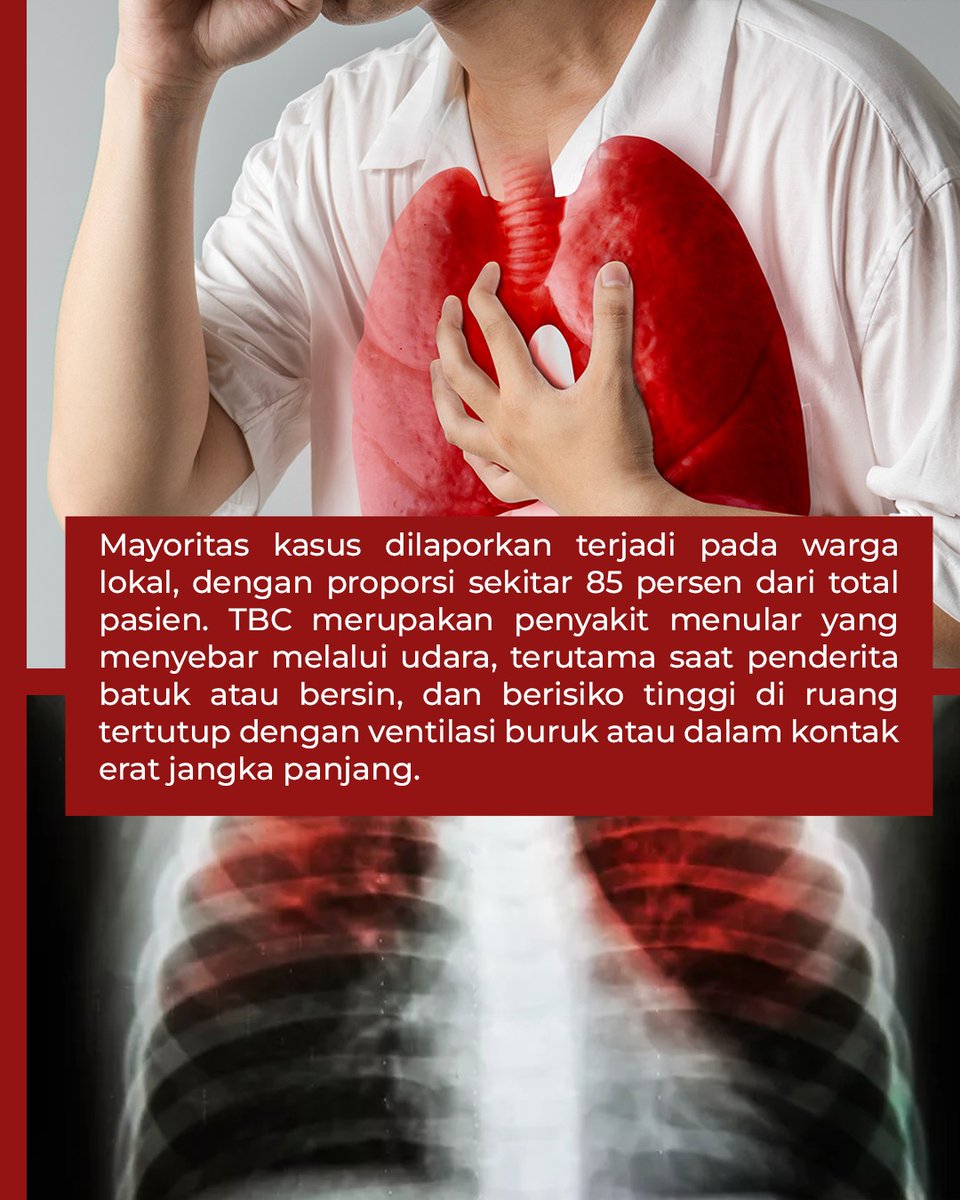 tvOneNews's tweet photo. Kasus TBC di Malaysia menembus 3.161 kasus dengan 596 kasus baru dalam sepekan Februari 2026. Kementerian Kesehatan mengimbau warga memakai masker di tempat ramai, terutama selama Ramadan, serta segera periksa.
#PhotoStorytvOne #TBC #Malaysia #WaspadaTBC #CariBeritaditvOne #PS02 https://t.co/nNbkA2M5du