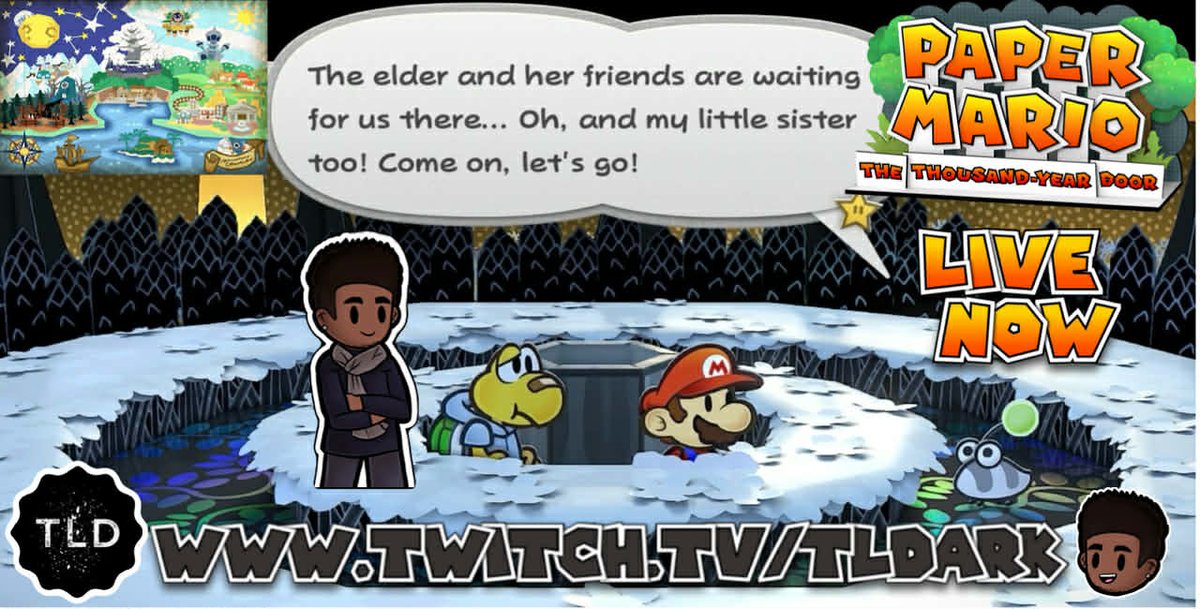 TLDark7's tweet photo. We off in Boogly Woods come swing by and vibe! https://t.co/W5YKcYGy5a #twitch #twitchtv #twitchaffiliate #TwitchStreamers #twitchcommunity #PaperMarioThethousandyeardoor #papermario https://t.co/lU3Bvygztt