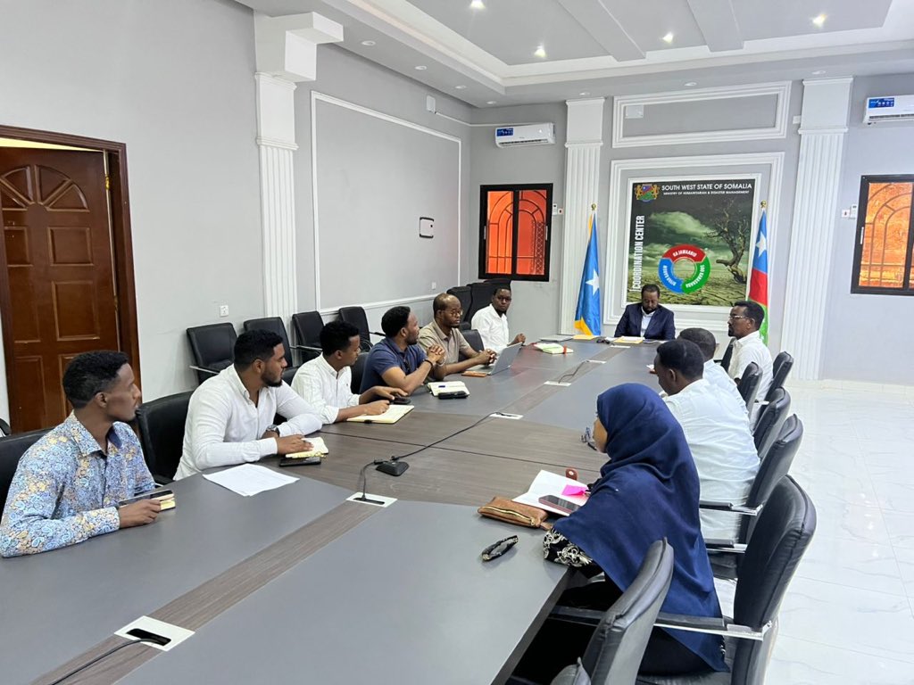 nasirarush's tweet photo. On Wednesday met with new Food Security Cluster partners for Somalia Humanitarian Fund @shf_somalia in South West State. 

The goal was Safeguarding humanitarian assistance together. 

We focused on strengthening aid delivery through:
• Clear criteria for selecting beneficiaries;
• Transparent disbursement modalities;
• How to handle Village Committees role;
• Agency Staff training to prevent fraud;
• Using biometrics & such as the Single Register forms of IOM for accountability. 

Attended partners include: 
@AyuubNgo 
@asipngo 
@hornaid2023 
@MARDOORGANIZAT1 
@CESDOORG 
@pasos_org 
@IRinSomalia 
@TaakuloSomali 
@YPEER_SOM
@wardirelief 

We deeply appreciate the generosity of SHF donors—your support makes this work possible and assure you to safeguard your financial contributions.