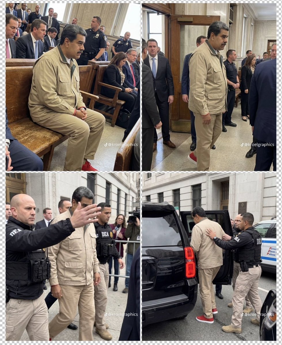 Mándenle a Tarek William Saab🤣

EE. UU. impide que pagos para el abogado de Maduro salgan de fondos del Estado venezolano.
El abogado principal, Barry Pollack, notificó formalmente al juez Alvin Hellerstein que la representación legal de Nicolás Maduro está en riesgo inminente.