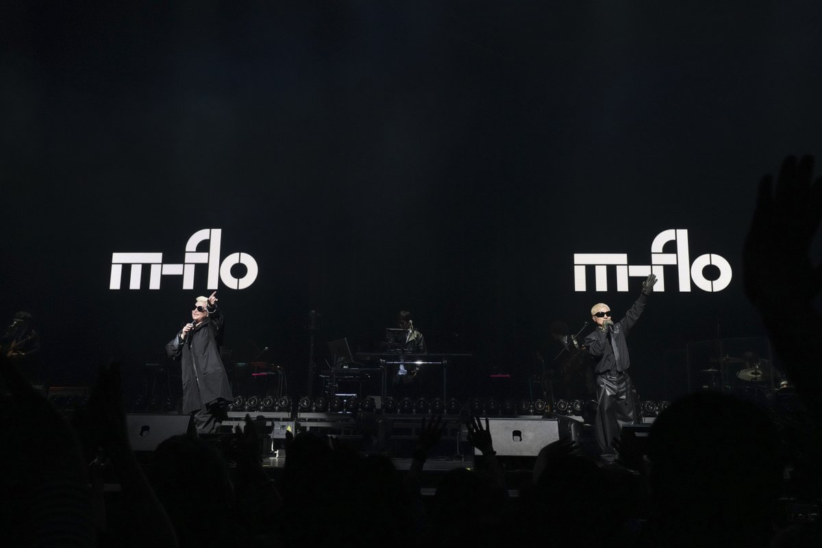 【ライブレポート】
m-flo、時間もジャンルも超越する「SUPERLIMINAL」な一夜🚀
RIP SLYME、Crystal Kayら盟友集結で祝う25周年🎉

block.fm/news/mflo_sper…

LISA、VERBAL、☆Taku