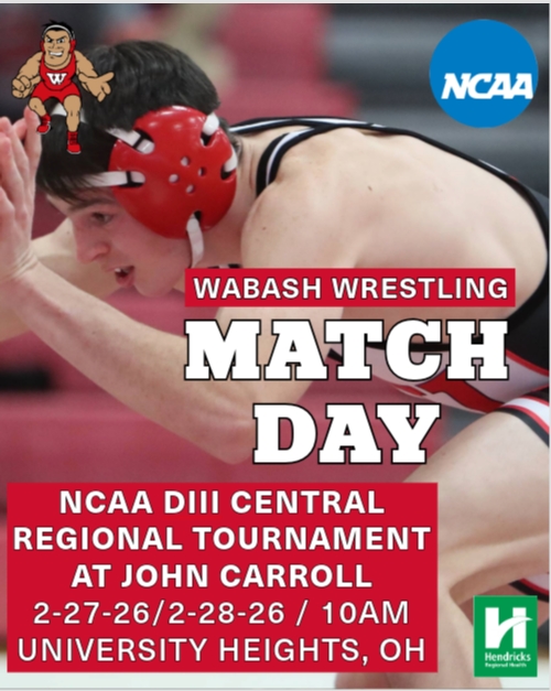 wabashathletics's tweet image. 🤼 POSTSEASON BEGINS 🤼

@wabashwrestling heads to the @ncaadiii Central Region Tournament at John Carroll to open postseason competition.

📍 University Heights, Ohio
🕙 Friday &amp;amp; Saturday at 10 a.m.

🎥 Watch + Live Results: flowrestling.org/events/15259455

#WAF #d3wrestle