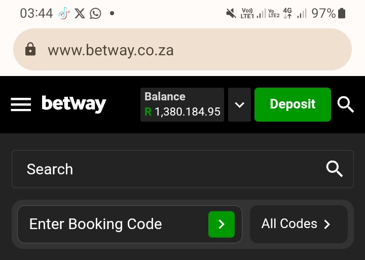 Congratulations we into profit 🍏🍏🍏

I’ll be giving R1000 to 5 people from my today’s small winnings. 

Rt and drop ID or aza if R1000 is not too small.