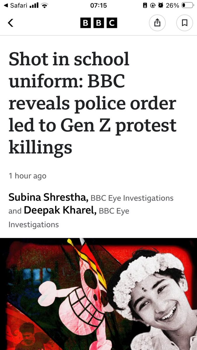 Will Nepal put a stop to state impunity? 

bbc.co.uk/news/articles/…