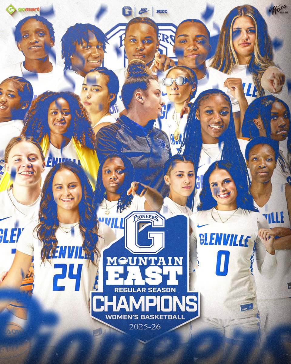 LadyPioneers_'s tweet photo. 🏆🏆🏆

With our win over Charleston, we have at least clinched a share of @TheMountainEast Regular Season Championship!

#GoPioneers https://t.co/yiqIfFabPj