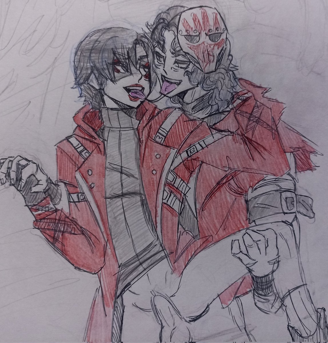 Rabisco #jaeguiar (que é Canon agr :D) do dia.
Último desenho do sketchbook é um q vai pro #sexatombe