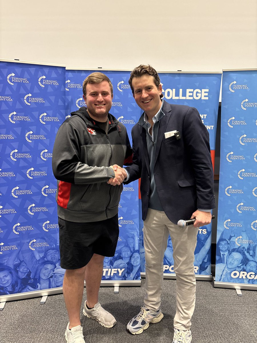 doughman_ryan's tweet photo. Great listening to @alexstein99 at UTK for @TPUSA. https://t.co/SbFlbIKlrm