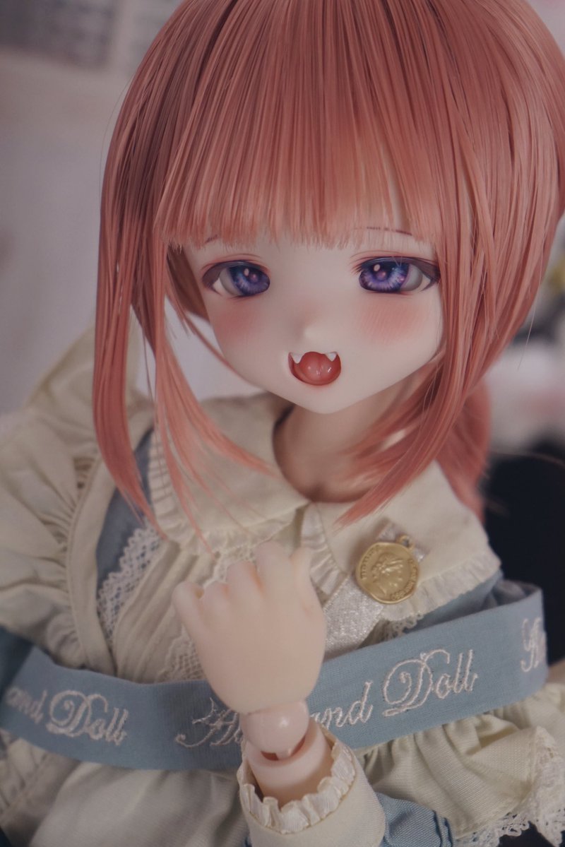 RT @momo_hato_doll: オーダー子ちゃんたち撮影中です‼️ 今しばらく