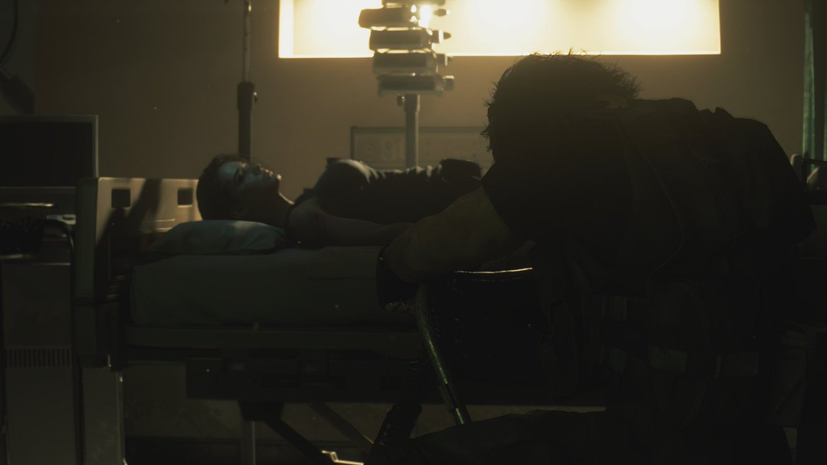 sysael's tweet photo. RE3 Remake: 

Eu não joguei o original (ainda), então não posso comparar.
Achei bem OK.
MUITO curto.
Bem focado na ação, fui imaginando que seria na mesma pegada do RE2R. 

Jill é foda demais, Carlos é foda demais.

Resumo: eu gostei, pensei que seria pior. https://t.co/sTxzeOlhYs