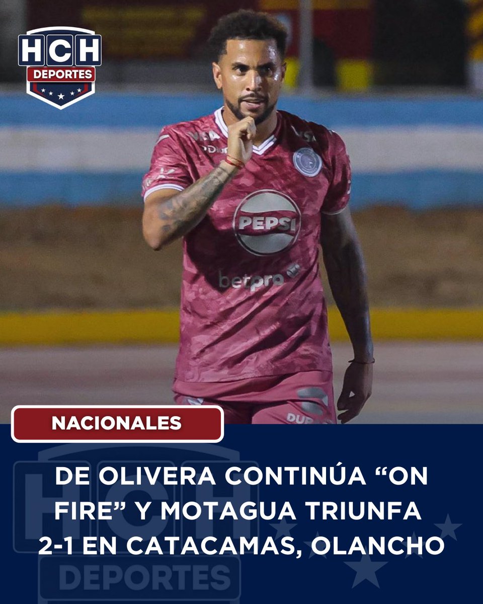 #HCHDeportes | Con goles de Rodrigo de Olivera y un autogol de Marcelo Canales el Motagua se impuso 2-1 ante Juticalpa FC en el Rubén Guifarro de Catacamas, Olancho. Las águilas sumaron tres puntos más que los mantienen arriba.
FP