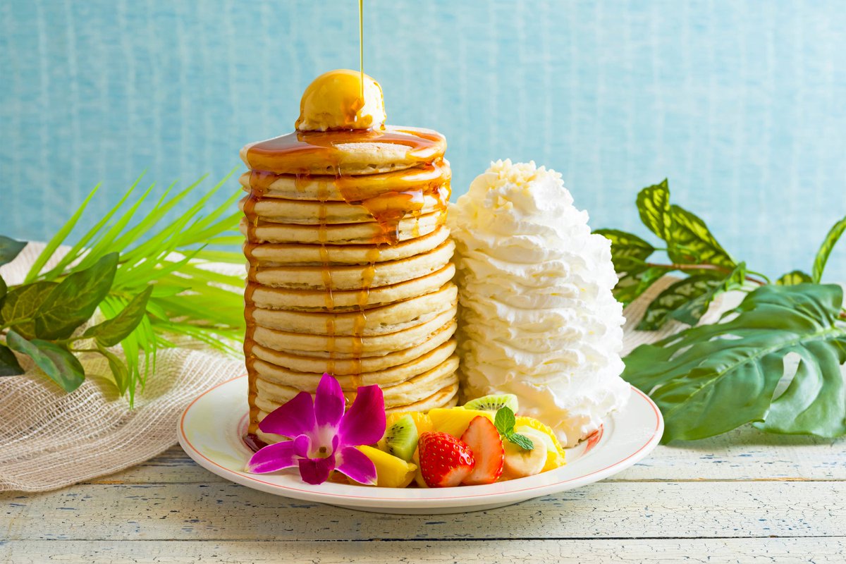 🥞EGGS 'N THINGS 🥞16段パンケーキタワー登場！ 🥞エッグスンシングス