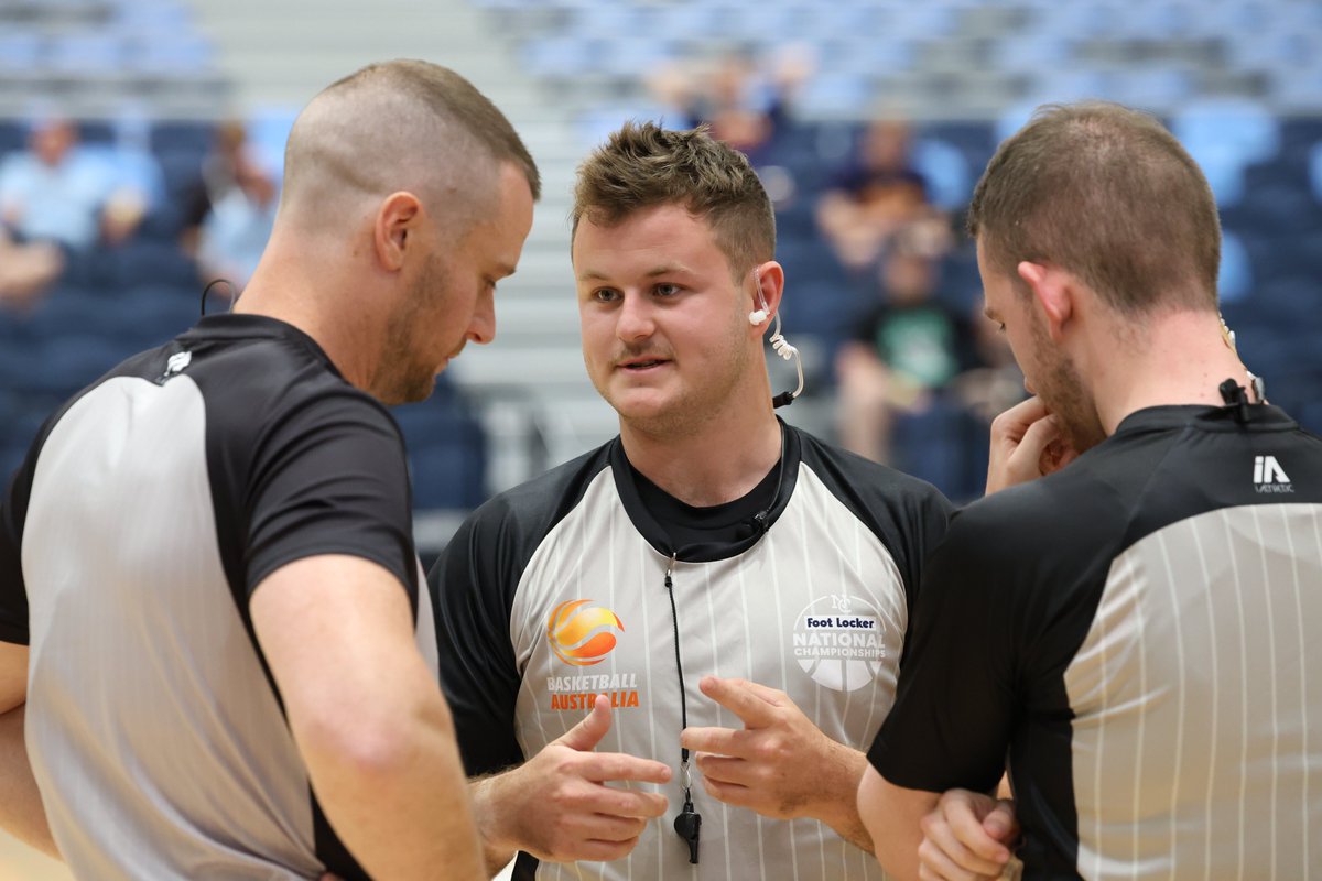 BasketballAusPR's tweet photo. Basketball Australia is launching a new National Officiating curriculum &amp; pathway 

The updated pathway will modernise onboarding, strengthens mentoring and ensures nationally aligned training – from grassroots to elite competitions.  
 
▶️ https://t.co/waATlIsMKC

#BAOfficials https://t.co/c2D3kAzfeF