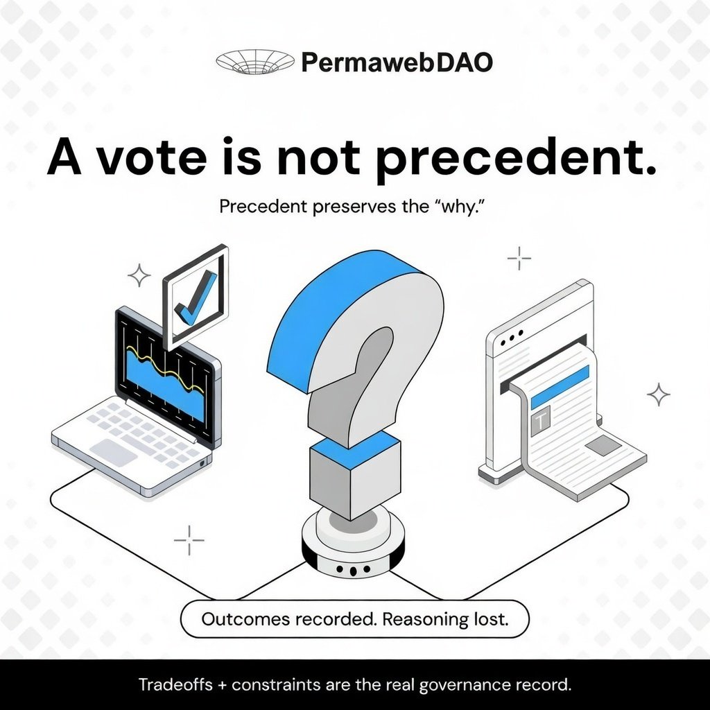 Morning Homies 

<a href="/Permaweb_DAO/">PermawebDAO</a> leverages Arweave’s permanent storage layer to redefine digital ownership.

With a pay once store forever model, information becomes durable infrastructure not temporary data.

Every upload is immutable, cryptographically secured, and publicly