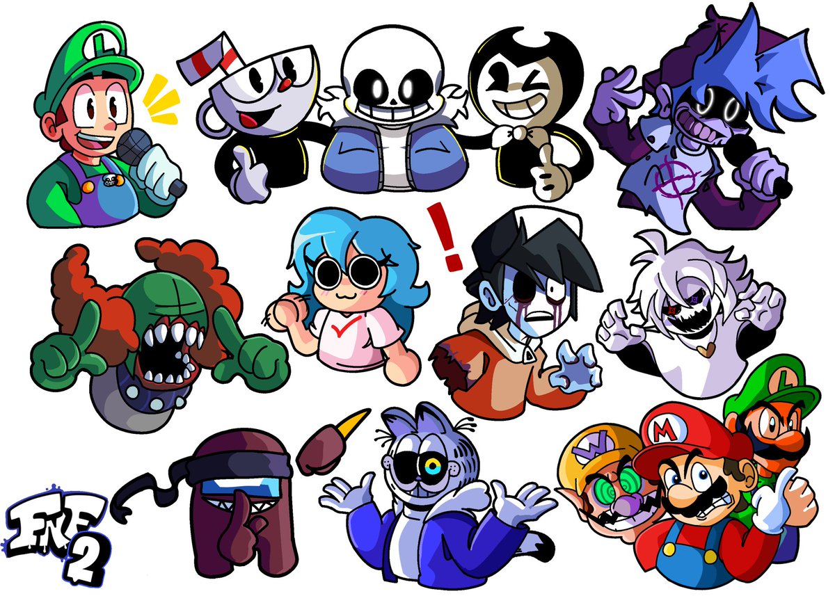 Luis13551's tweet photo. Muchos de mis últimos dibujos fueron para miniaturas y videos juas juas https://t.co/JJTeeJCoXB