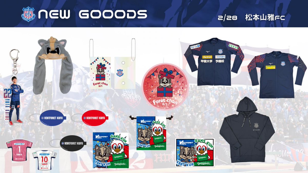 ヴァンフォーレ甲府グッズ【公式】 (@vfk_goods) / Posts / X