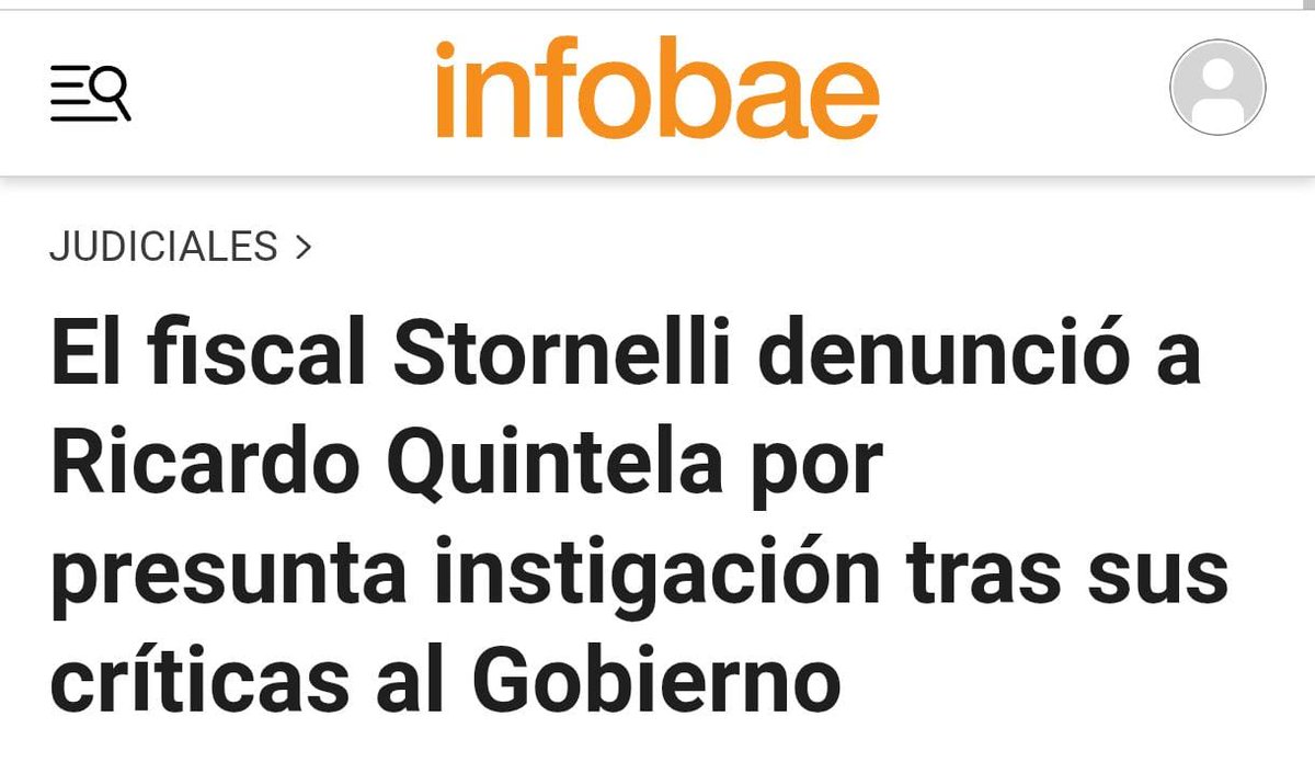 La denuncia de Stornelli contra Quintela es un bochorno.

Otra afrenta contra el federalismo. Y otro intento más de judicialización de la política.

Atentos gobernadores de todos los signos políticos: los quieren amordazar. 

Algo más: no creo que Stornelli actúe solo.