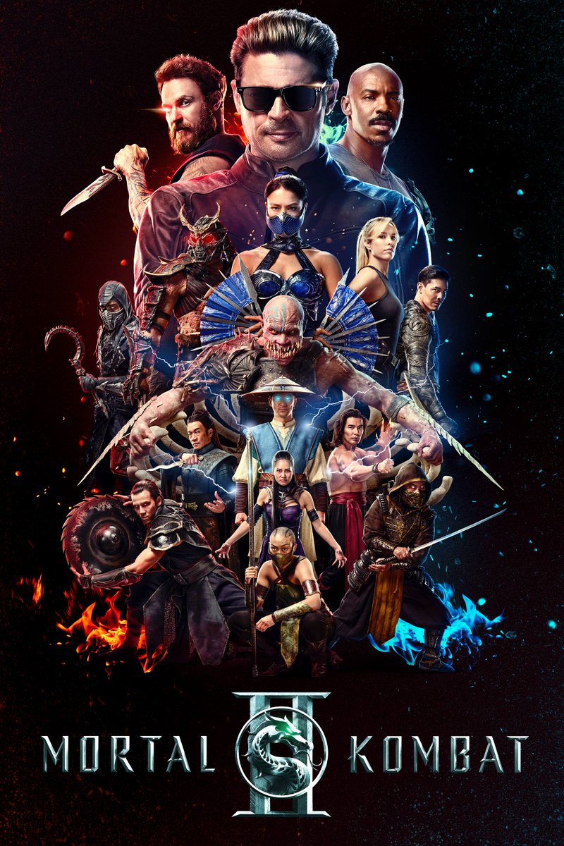 Cinemex's tweet photo. ¡FINISH HIIIIM! Tenemos nuevo póster de #MortalKombat2 y ya estamos listos para verla en Cinemex. Estreno, 7 de mayo. https://t.co/D6NVDP44bb