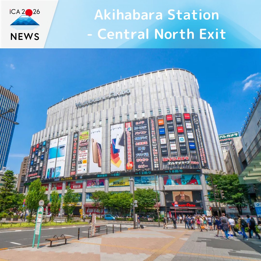 ICA2026's tweet photo. Hello everyone! 🌟

This time, we would like to introduce Akihabara, one of Tokyo’s most popular spots to share the appeal of participating in ICA2026.

🔹 Highlights of Akihabara
Akihabara is a vibrant district  where Japanese subcultures such as anime and games come together. 🎮 Around the station, you’ll find electronics stores, unique cafes, and specialty shops, creating an exciting atmosphere just by walking around. 🚶

🔹 Access
It takes only about 10 minutes by train from the Tokyo International Forum, the event venue, to Akihabara. Multiple lines, including JR and the subway, are available, making access very convenient. Be sure to experience Japan’s unique culture in Akihabara! 🎶

✨ The latest information will be posted on our website! ✨
➡️ https://t.co/HJcGrzXMbW

✨ To receive the latest news and event announcements related to ICA2026, please register for our official mailing list! ✨
➡️https://t.co/F6EHNRvhFv

皆さん、こんにちは！🌟

今回は、ICA2026への参加の魅力をお伝えするため、東京の人気スポット「秋葉原」をご案内します。

🔹秋葉原の見どころ
秋葉原は活気あふれる街で、アニメやゲームなど日本のサブカルチャーが集まっています。🎮 駅周辺には家電ショップやユニークなカフェ、専門店が立ち並び、歩くだけでワクワクする雰囲気を味わえます。🚶

🔹アクセス
会場である東京国際フォーラムから秋葉原へは電車でたったの約10分。JRや地下鉄など複数の路線が利用でき、アクセスが便利です。ぜひ秋葉原で日本ならではのカルチャーを体験してみてください！🎶

✨最新情報はホームページに掲載していきます！✨
➡️ https://t.co/HJcGrzXMbW

✨ ICA2026に関する最新情報やイベントの告知などをいち早くゲットするために、公式メーリングリストを登録してください！✨
➡️https://t.co/F6EHNRvhFv

#ICA #ICA2026 #Actuary #Actuaries #guide #Akihabara #Tokyo
