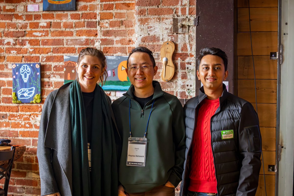 Incredible panel at <a href="/CapSummitGlobal/">The Capital Summit</a> during #EthDenver2026 last week!

Our CSO David joined <a href="/itsbhaji/">Bhaji Illuminati</a> (Bhaji Illuminati, CEO of <a href="/centrifuge/">Centrifuge</a>) and @0xpranav (Pranav Pandya, Principal of <a href="/Superscrypt/">Superscrypt</a>) to tackle “RWA Gold Rush: Who Owns the On-Chain Value Chain?”

Proud that Pharos'