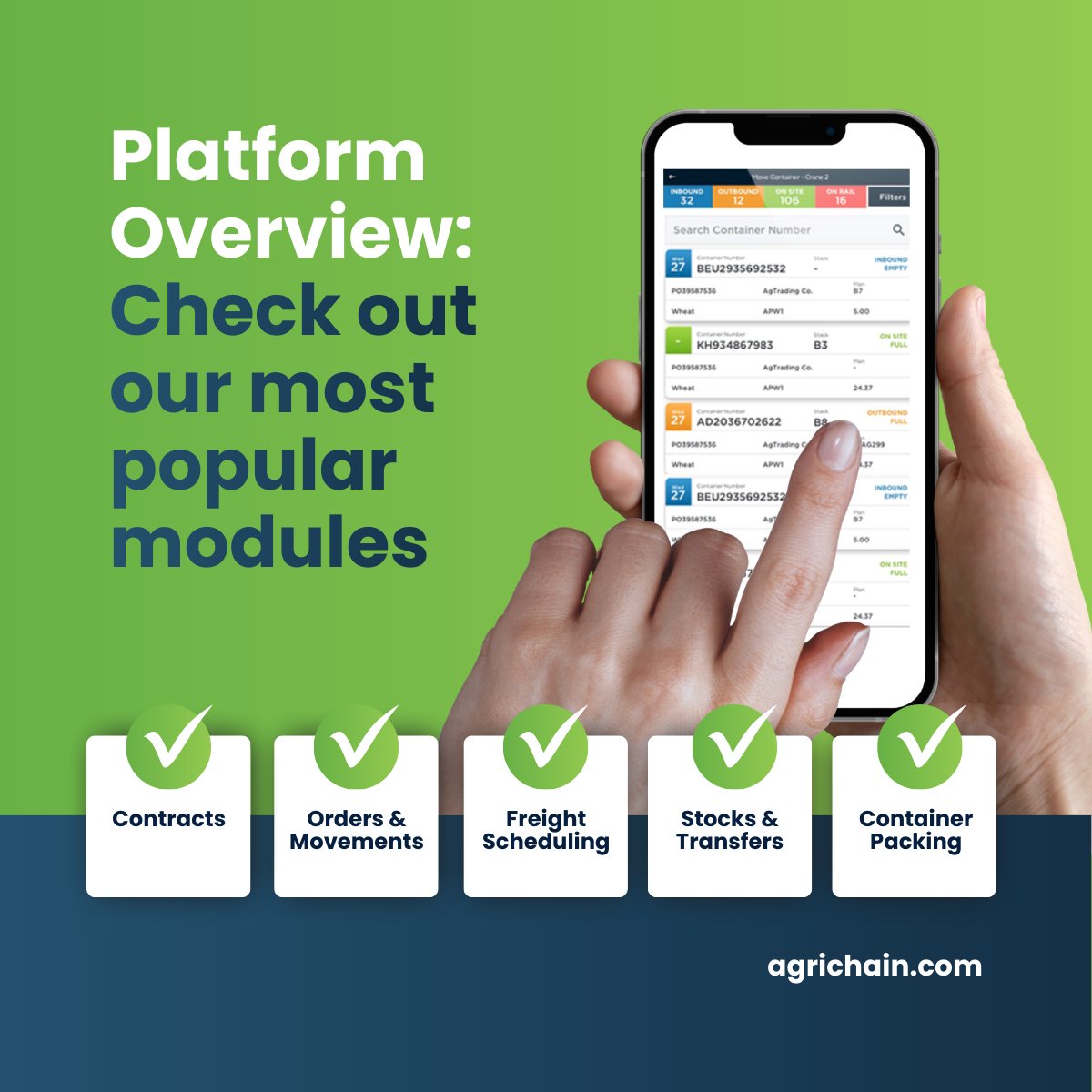 AgriChain tweet media