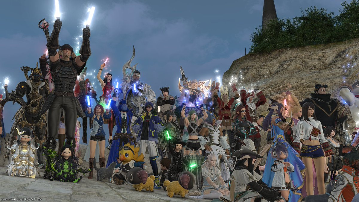 FF_XIV_EN's tweet photo. Thank you for coming by and showing off your glamours on Duty Commenced! https://t.co/6wmwH5LMm4