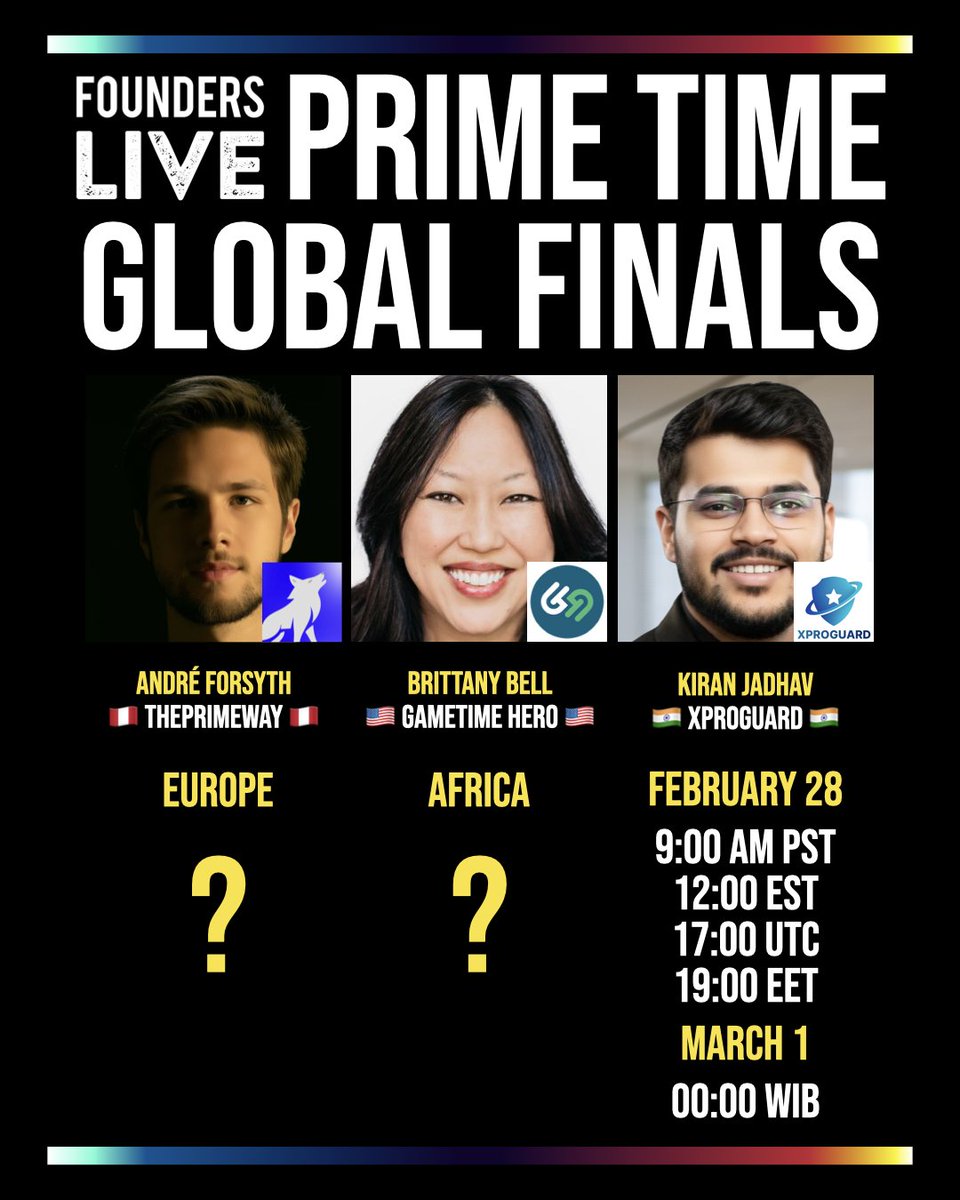 founders_live's tweet photo. RSVP for the Global Finals on Feb 28:
https://t.co/ZOz4VXiQ5g https://t.co/erI3l9aaEj
