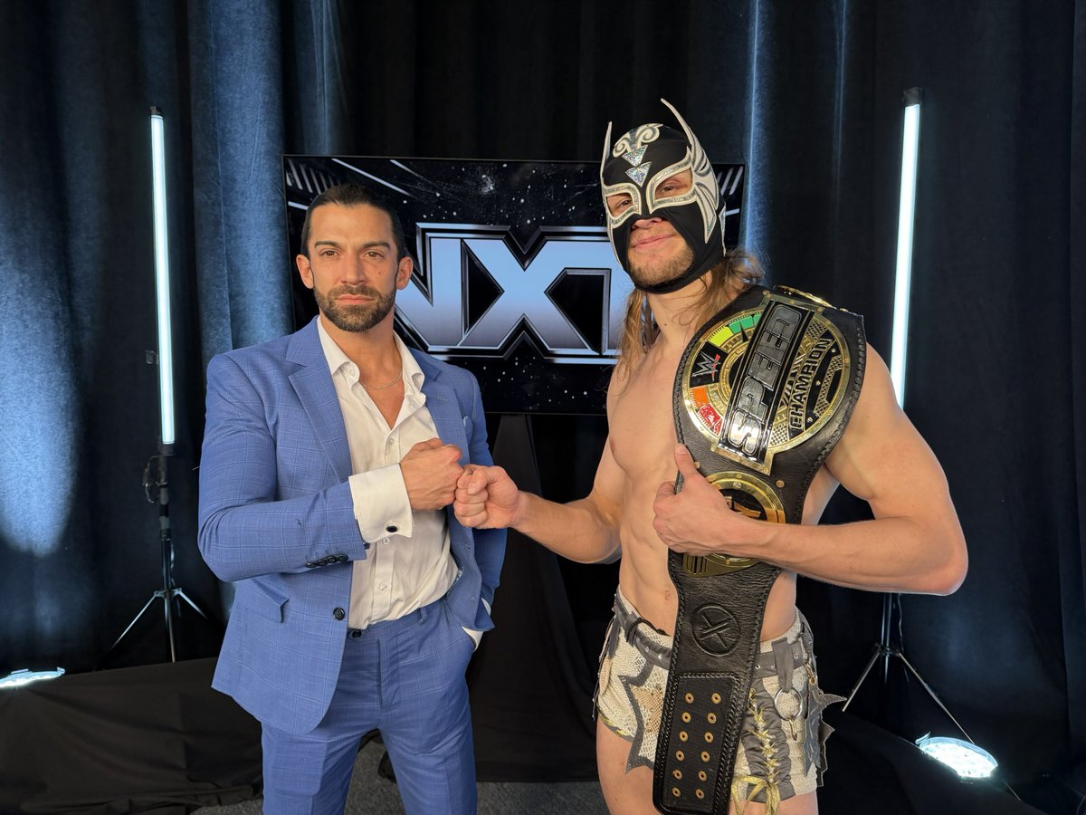 MrStoneWWE's tweet image. A message to the new NXT champions: When you win gold you don’t just get a fist bump… You get a pound of Stone. 

Vanity Project — The party isn’t just starting… it’s officially dripping in gold.

Elio LeFleur — Keep carrying that pride. Keep making France proud. The world is