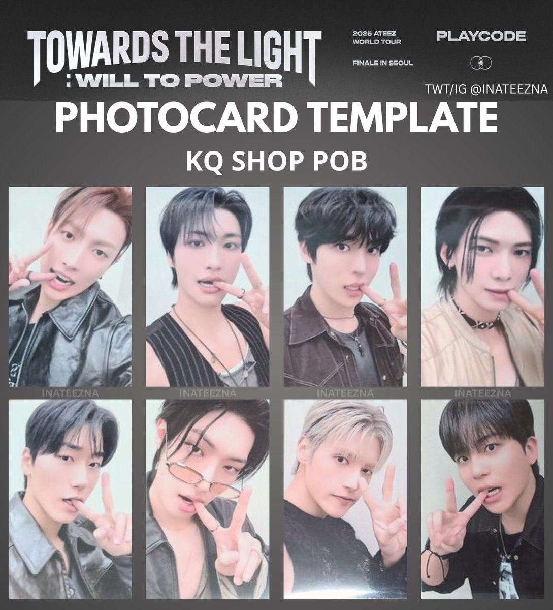 ✓2025 ATEEZ WORLD TOUR[TOWARDS THE LIGHT : WILL TO POWER]FINALE