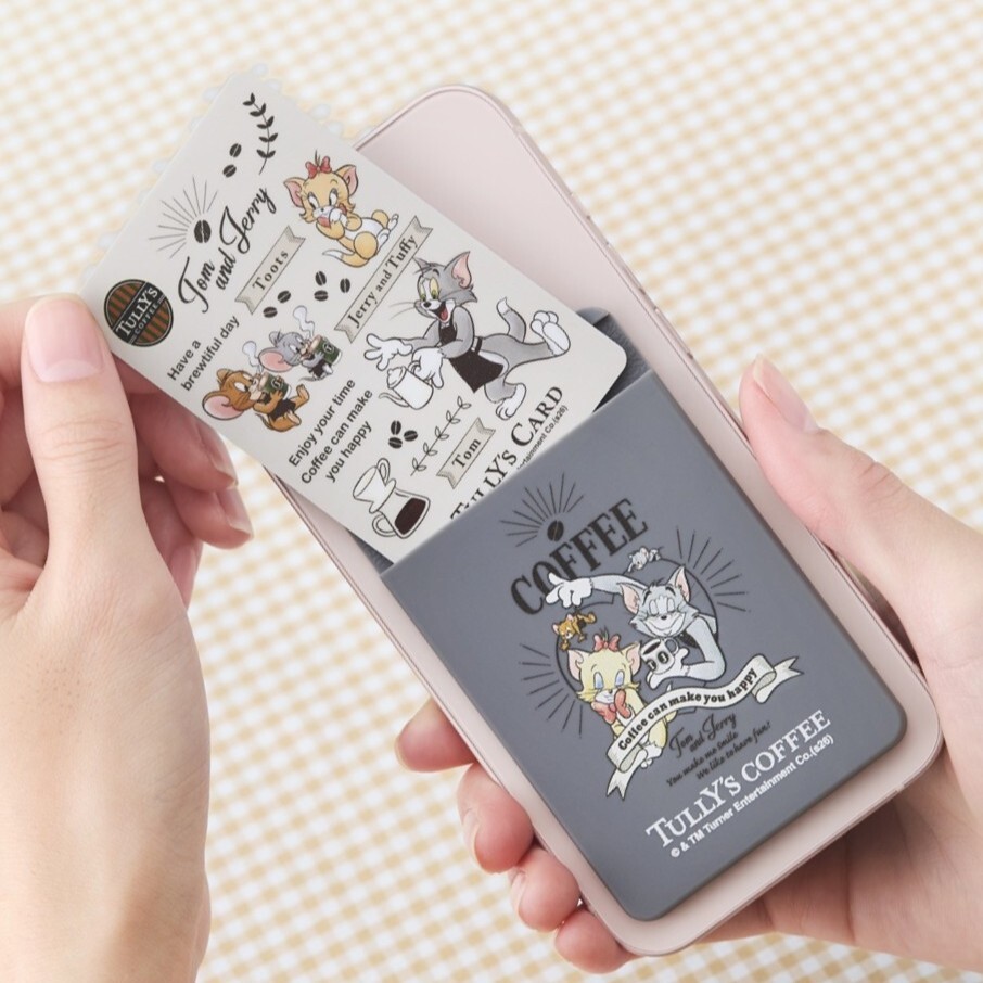 トムとジェリーコラボの限定タリーズカードには、キュートな猫の