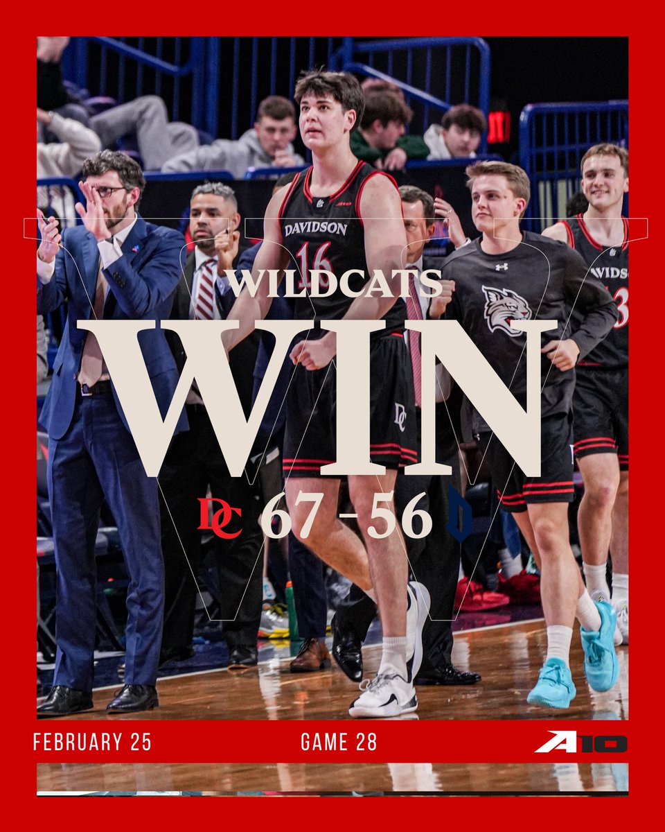DavidsonMBB's tweet photo. ‘Road Cats Roll 🔥 https://t.co/AttOdGd9zF