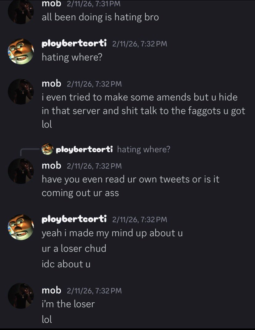 This guy was actually calling people loser chud he’s not real😭😭😭😭😭😭😭😭😭😭