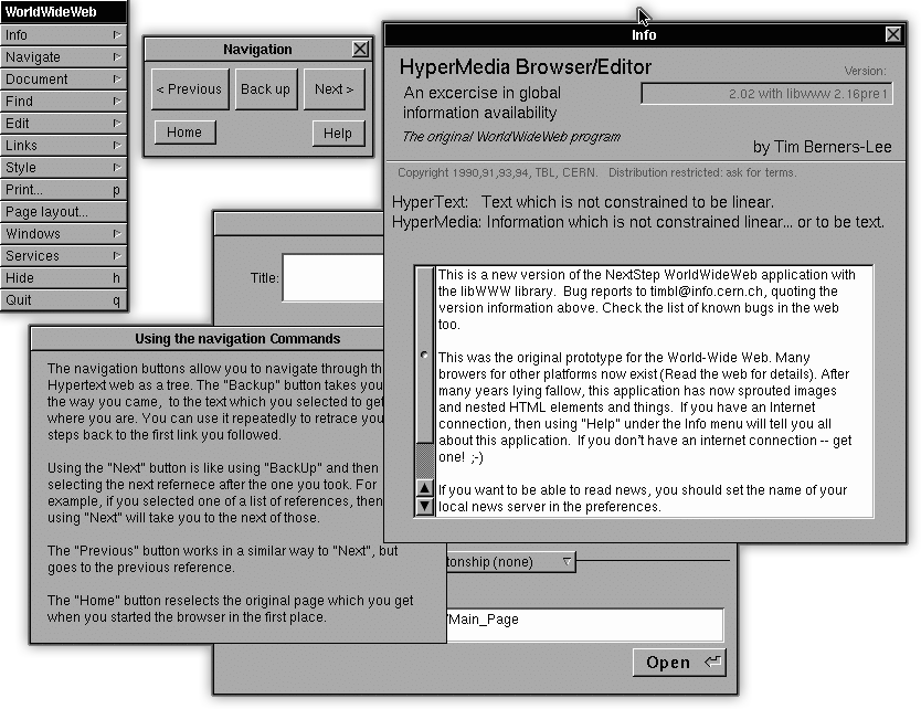 BesserwisserK's tweet photo. 26. Februar 1991 - Erster Webbrowser wird vorgestellt
Am 26. Februar 1991 stellte der britische Physiker Tim Berners-Lee am europäischen Kernforschungszentrum CERN den ersten Webbrowser vor.
#ErsterWebbrowser #Nexus #TimBernersLee #WorldWideWeb #WWW
https://t.co/ajDCOOQFII https://t.co/UZo12kXdwR