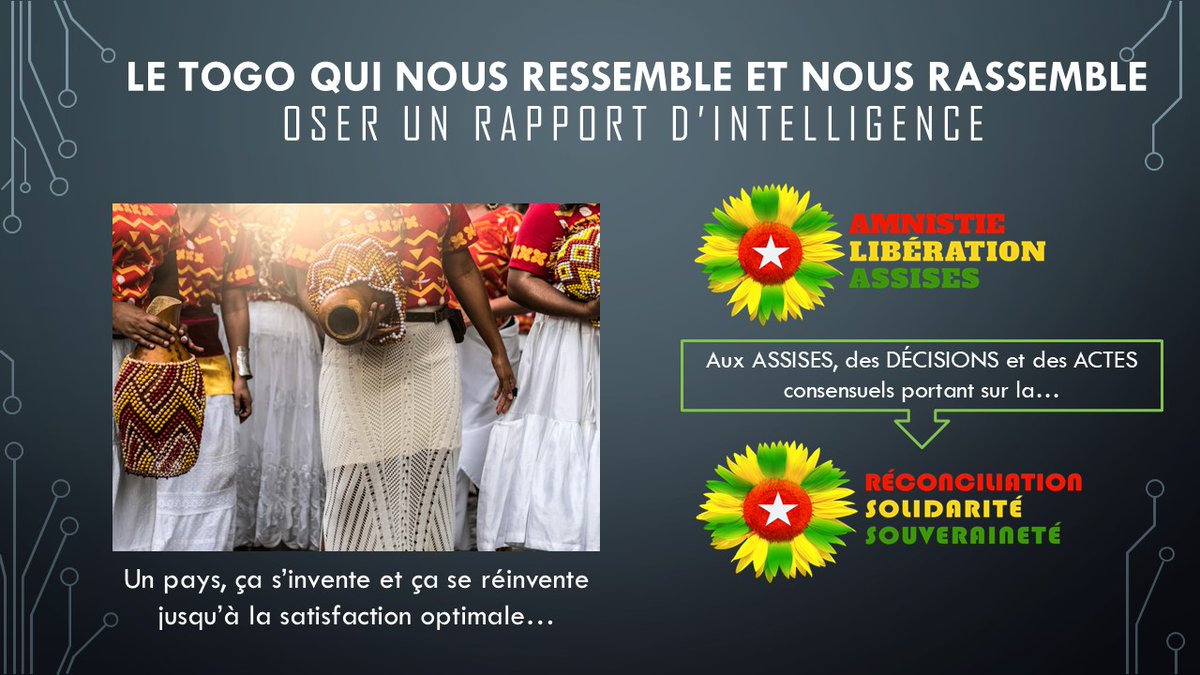 EthicAdm's tweet photo. POUR Le #Togo, continuons d'éclairer le chemin jour après jour: la raison et la passion du mieux n'ont fatigué aucun Peuple.
Personne ne va tracer la voie du salut à la place des Togolaises et des Togolais eux-mêmes.
Tout pays, ça s'invente jusqu'à sa meilleure version.
#TogoYéyé https://t.co/oKZVywPNQ8