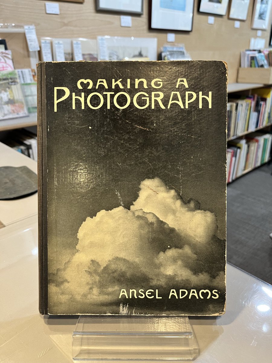 Open】外観にとても味のある写真集が入荷しました。風景写真の巨匠