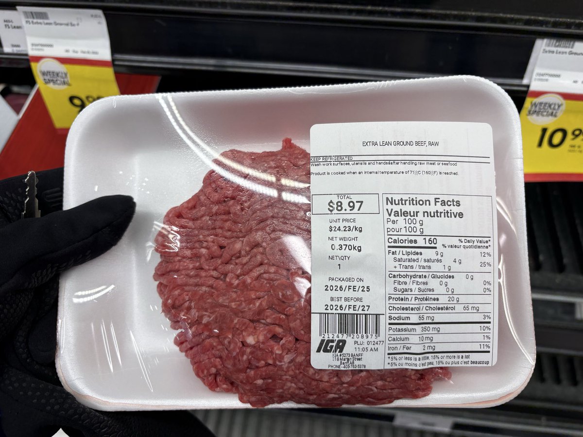 TroyTodd2's tweet photo. @wc03778481 @TomjSmith2 @TheoFleury14 This is the small package price today.  So double that and add the 4.50$ it was in the summertime for a box of KD and it’s pretty close to 25$.  KD today was 3.25 a box. https://t.co/Dzpma8pAiB