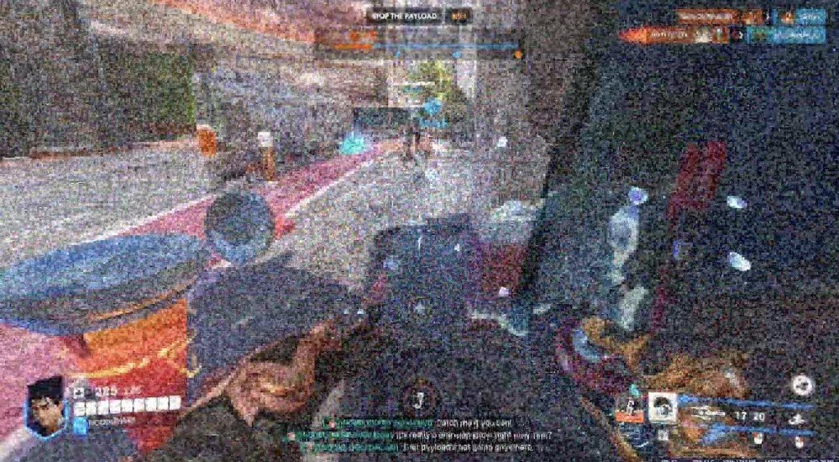 im streaming overwatch to my partner and hes seeing wuyang being haunted by the slenderman .