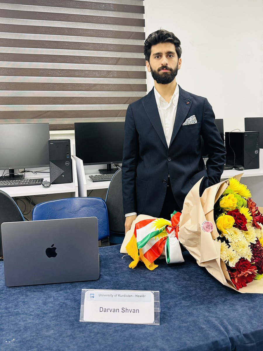 DarvanShvan's tweet photo. Graduated as the top student in my MSc program in AI. Still a student of the unknown. https://t.co/XsWWNeJd2x